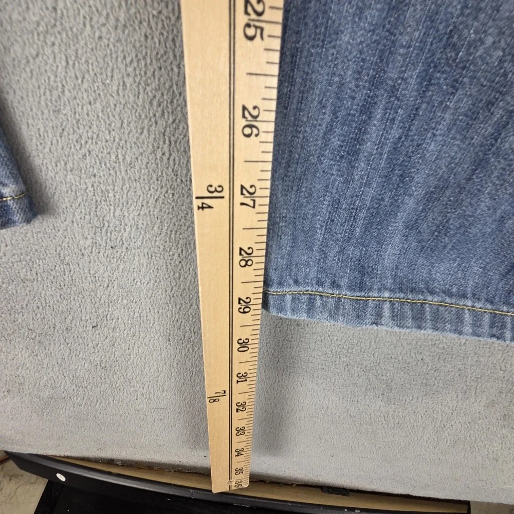 Vintage Levis Engineered Jeans Mens Blue Twisted Button Fly Med Wash Fits 34x29
